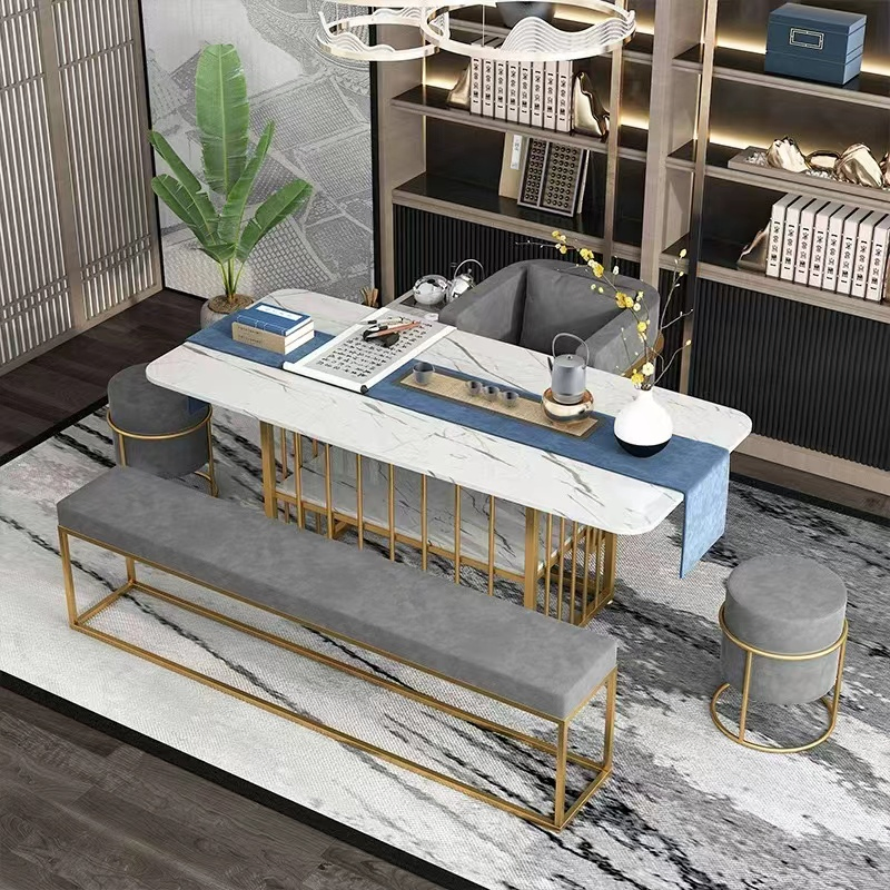 Modern Living Room Sofa Chair Velvet Hotel Bedroom Office Make-up Fabric Ottoman