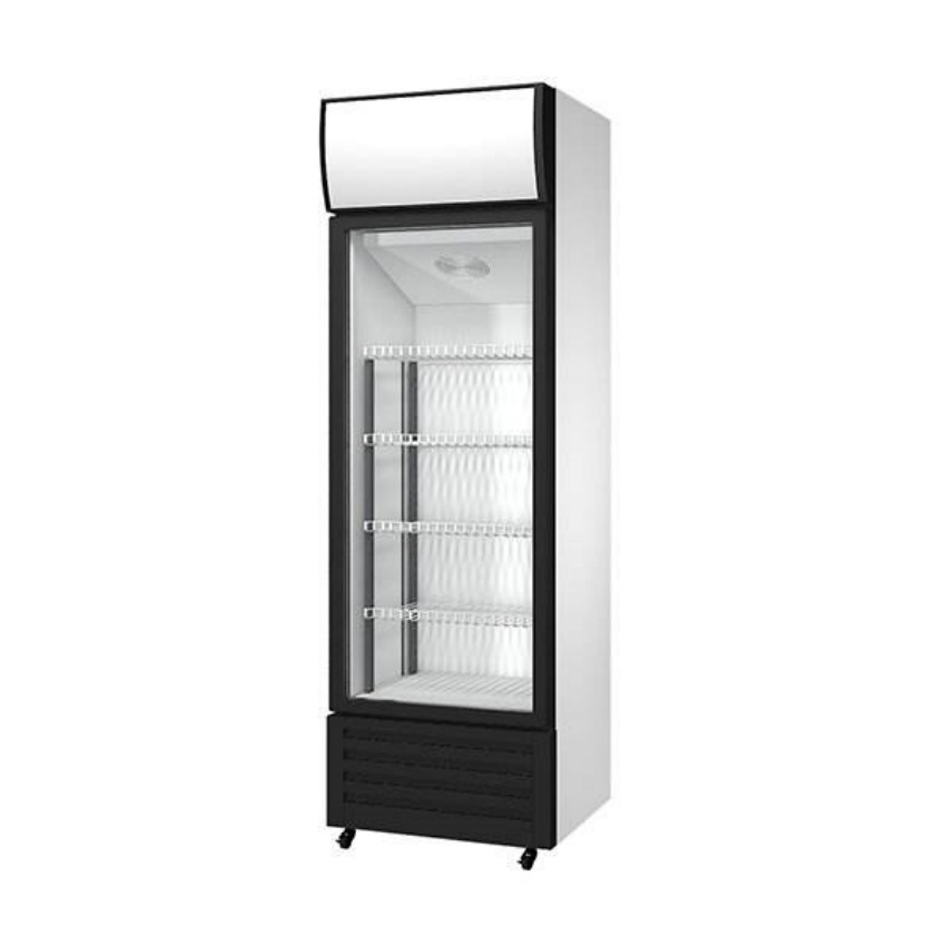 400L Low Noise Single-Door Refrigerated Beverage Display Cabinet