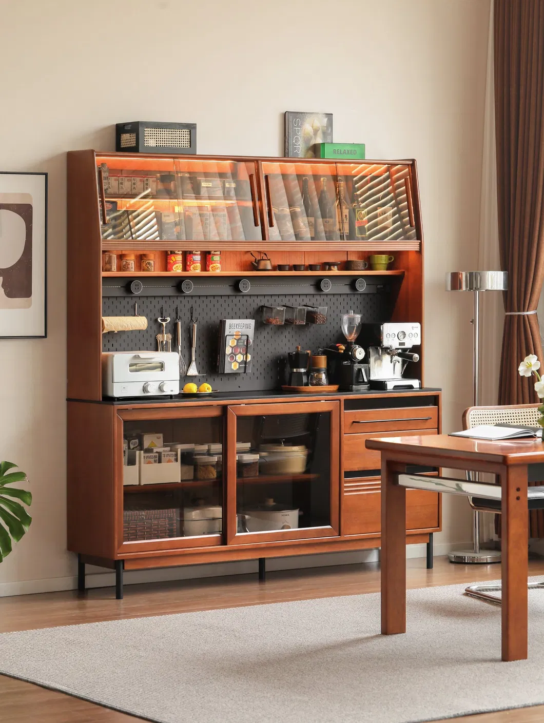 Modern Black Sideboard View 5