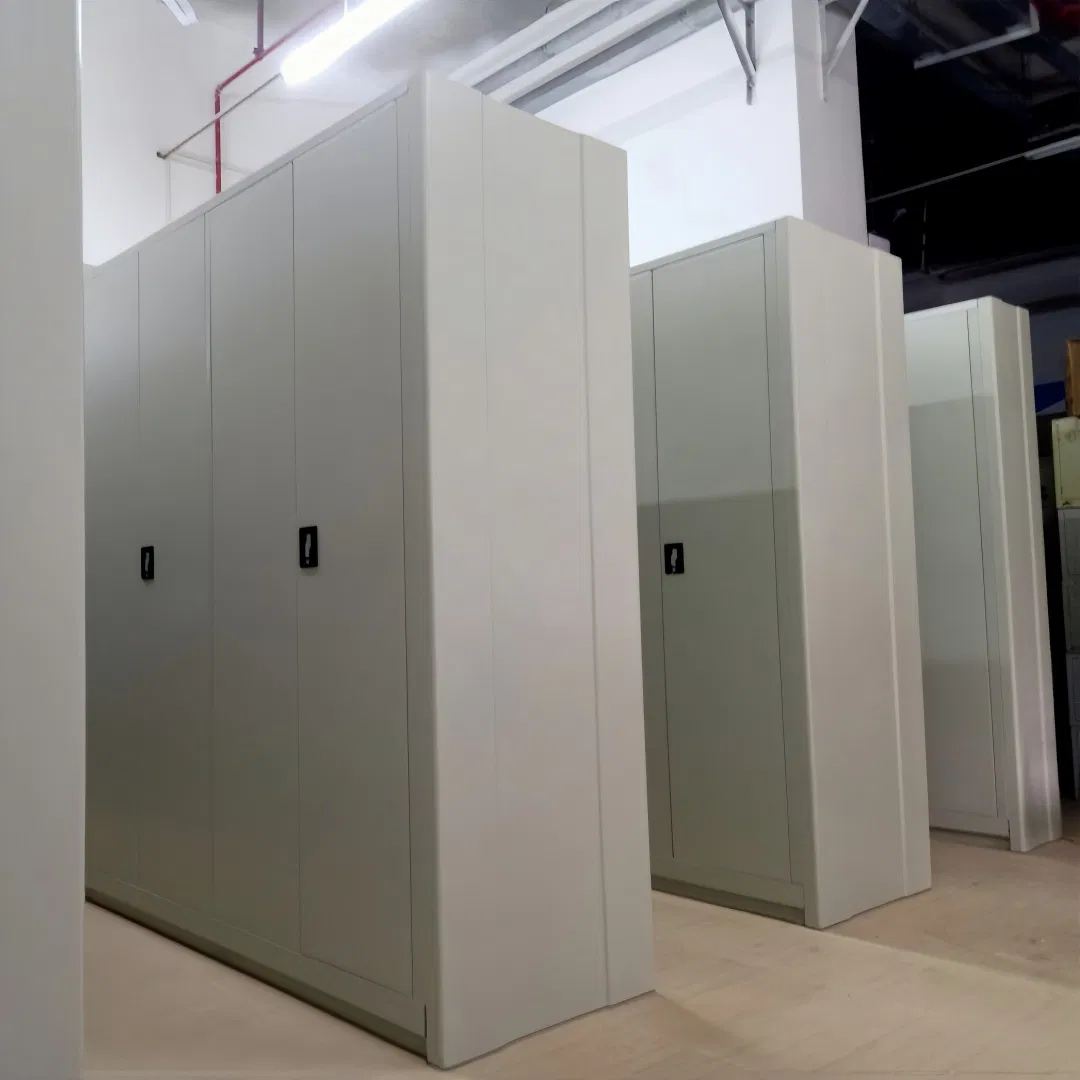 Versatile Metal Shelving Unit for Secure Book Display