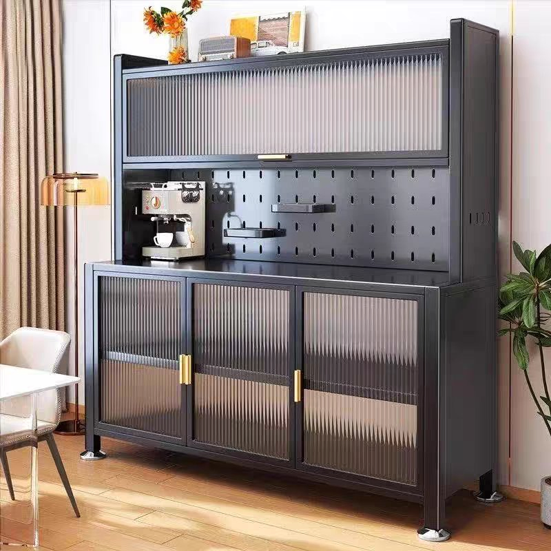 Large Capacity Multi-Layer Household Storage Kitchen Modern Side Cabinet Sideboard for Chopsticks Microwave Dining Items