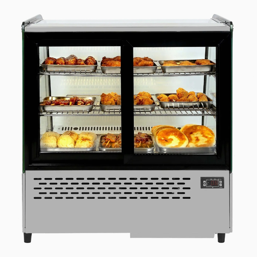 Commercial Cake Dessert Fruit Bread Cooked Food Fresh Keeping Refrigerated Display Cabinet