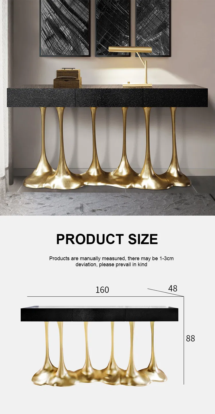 Luxury Hotel Lobby Console Table Factory Direct for Five Star Hotels