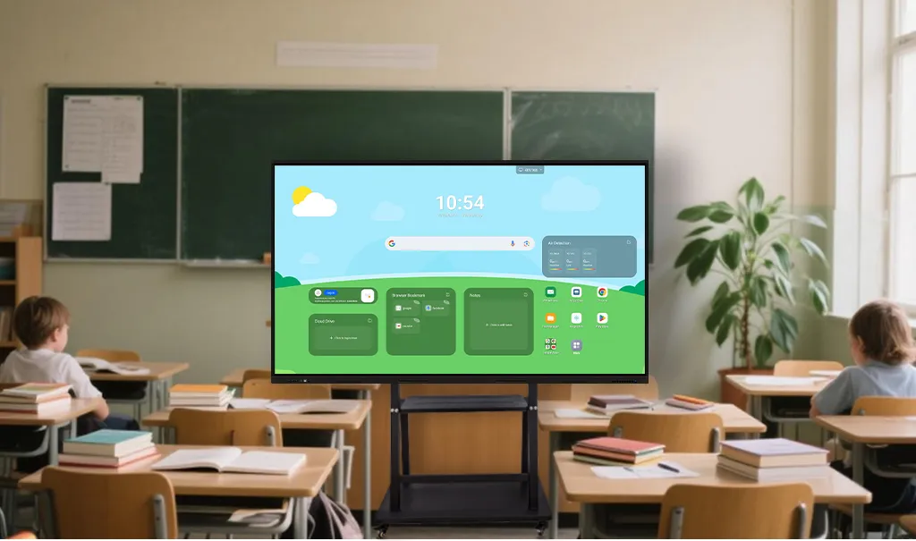 Mobile TV Stand Display