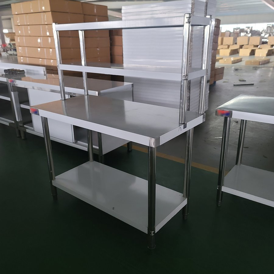 Commercial Kitchen Restaurant Equipment Supplie Stainless Steel Bakery Buffet Work Table