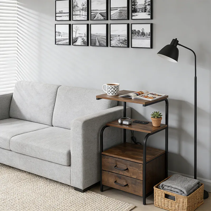 Bedside Table Nightstand