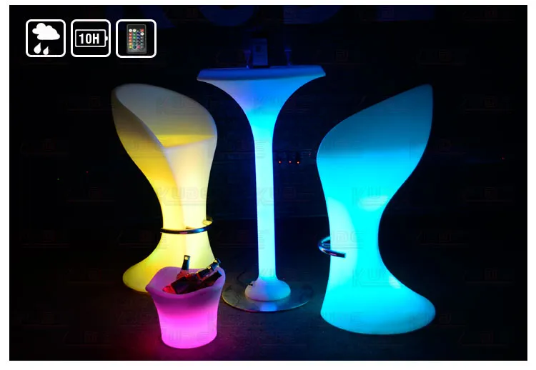 LED Bar Chair Stool