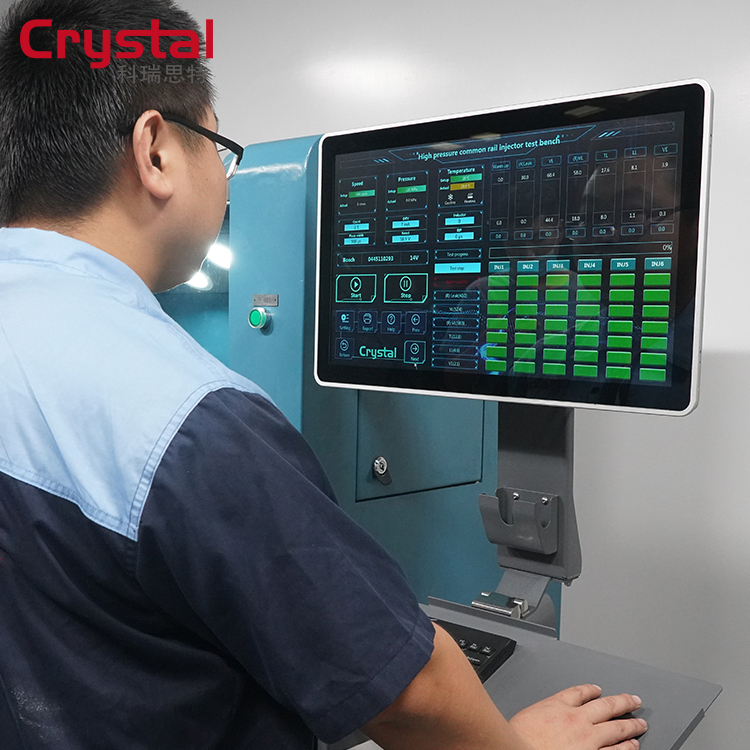 Crystal Testing Calibration Equipment for Common Rail Piezo Injector Test Bench Cr318-PRO