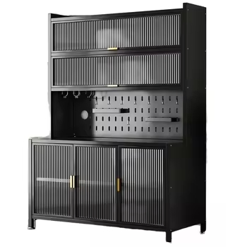 Large Capacity Multi-Layer Household Storage Kitchen Modern Side Cabinet Sideboard for Chopsticks Microwave Dining Items