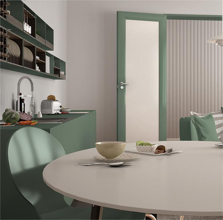 Dining Table Transparent Dining Table Walnut Table Table Banquet Plywood Frozen Buffet Table Wedding Hotel Table Coffee Tray Curved Reception Desk