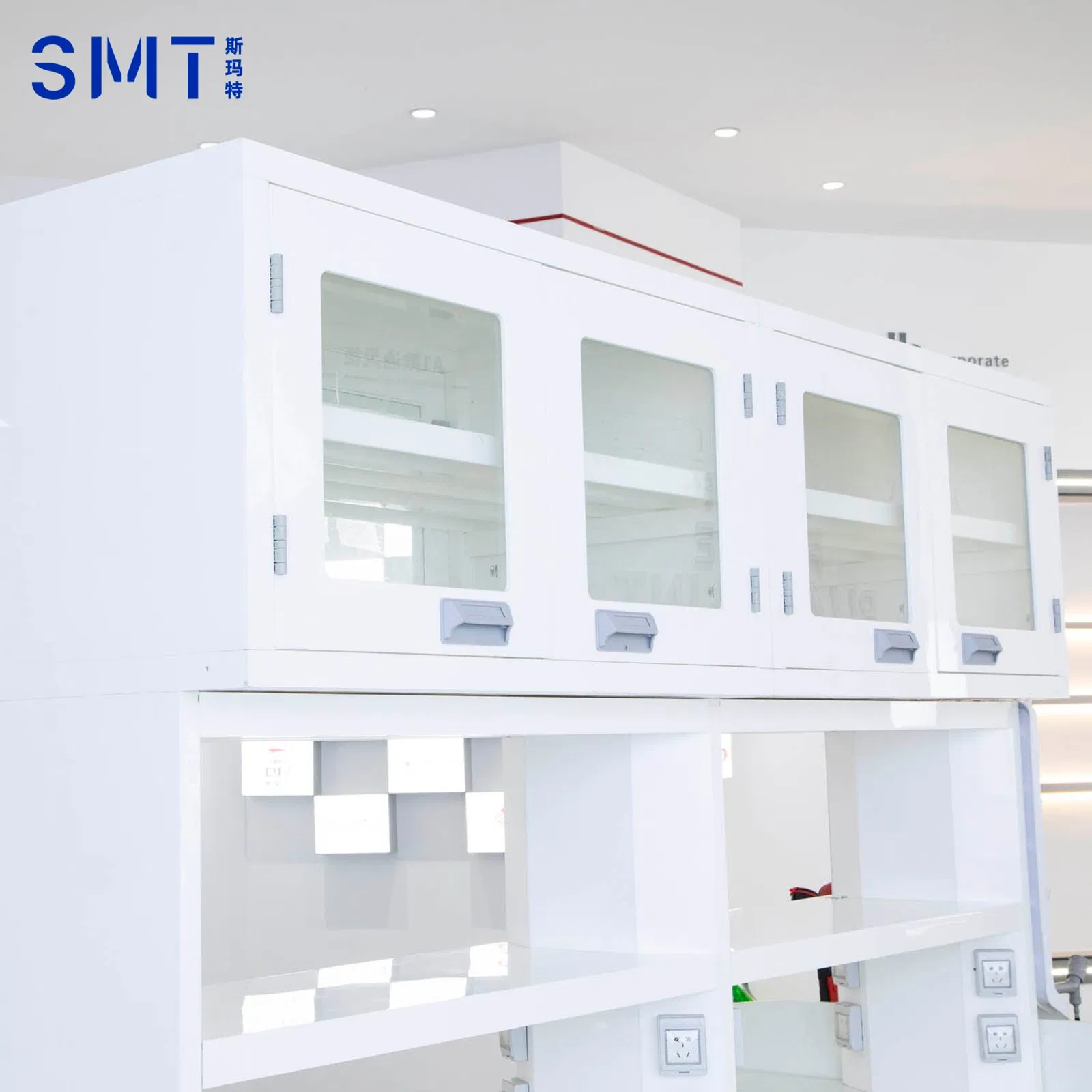 Industrial-Grade Chemical-Resistant PP Non-Conductive Lab Epoxy Lab Furniture Workbench