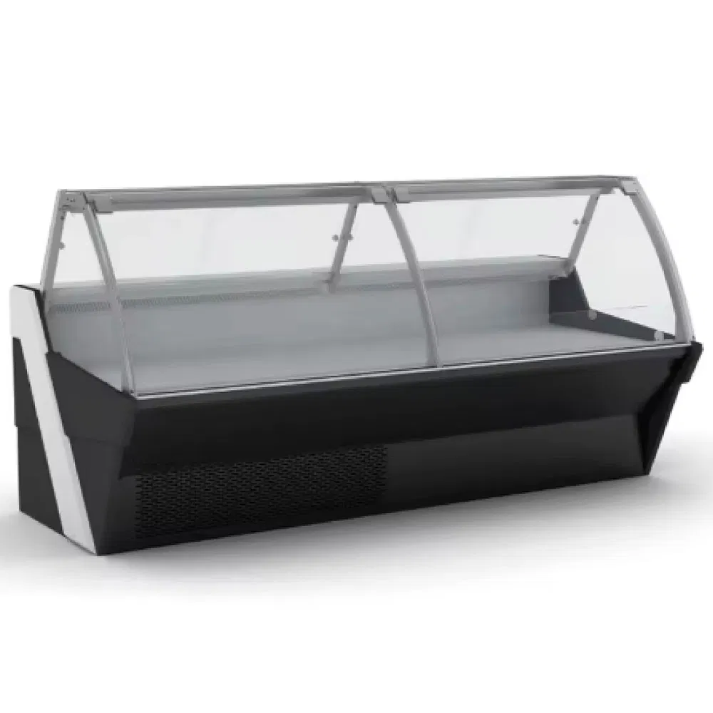 Premium Air-Cooled Fresh Meat Display Cabinet in Custom Colors
