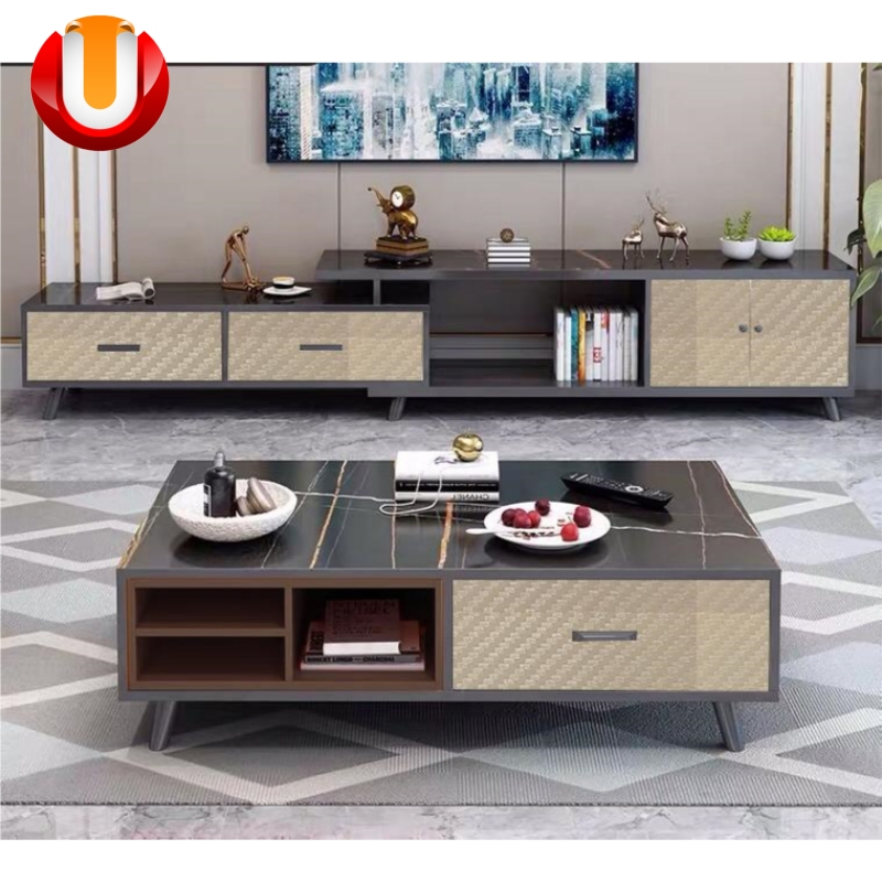 Modern Wooden Side Table Wall Cabinet Home Living Room Furniture MDF Tea TV Stand Coffee Table