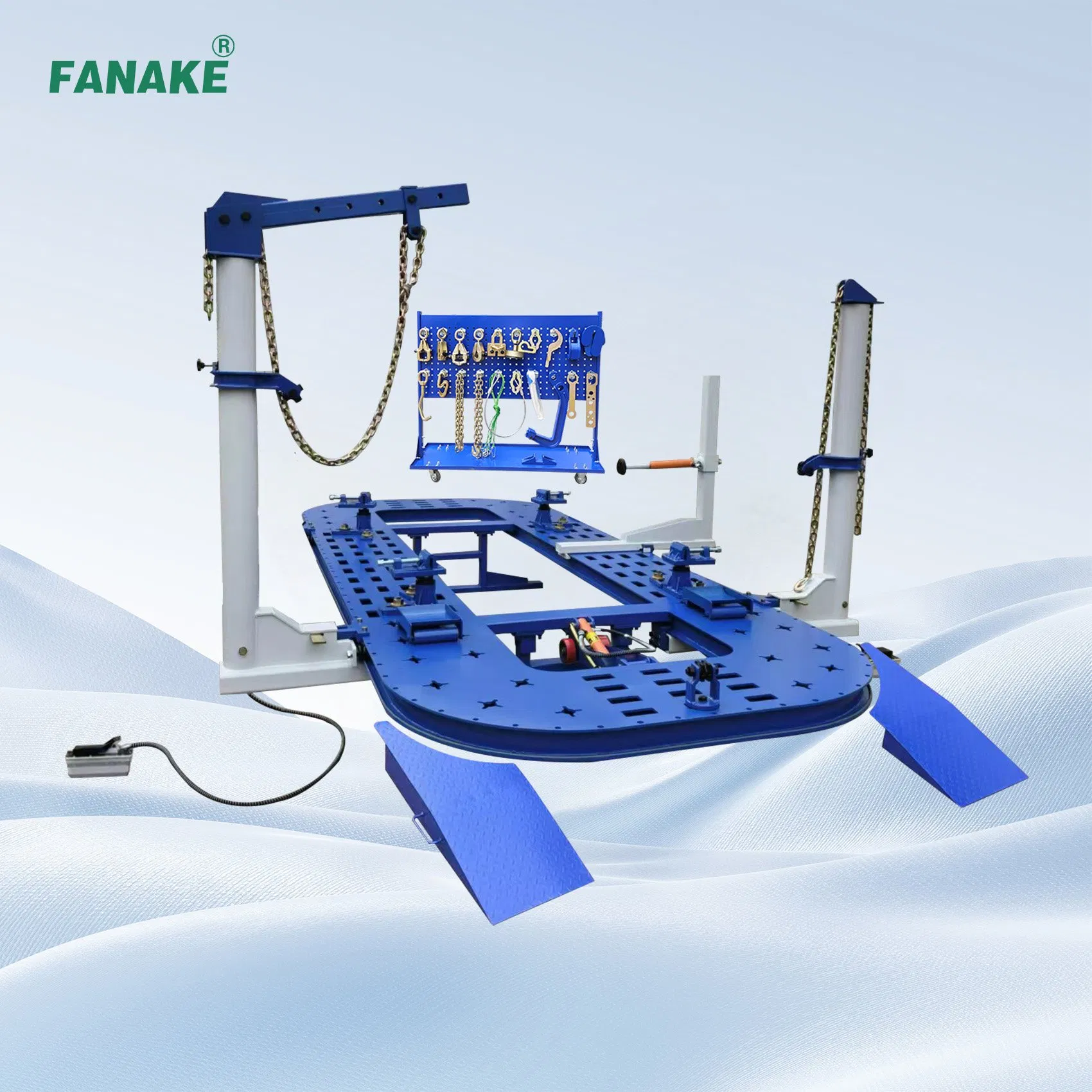 Fanake Low Cost Hot Selling Car Bench Chassis Straightener for Auto Body Repair Car Frame Machine