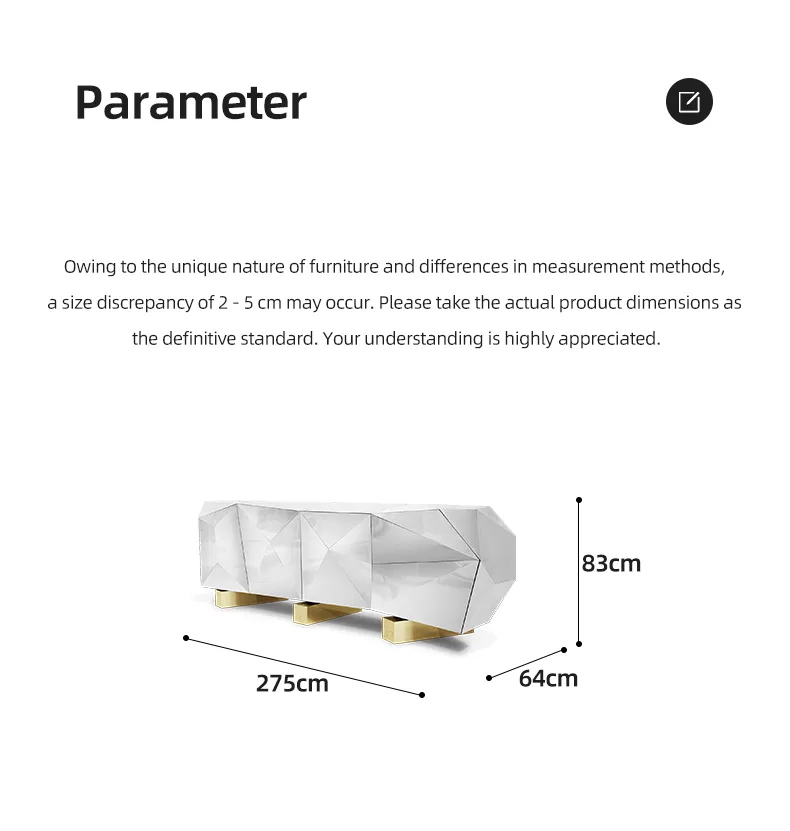 Minimalist Sideboard Detail