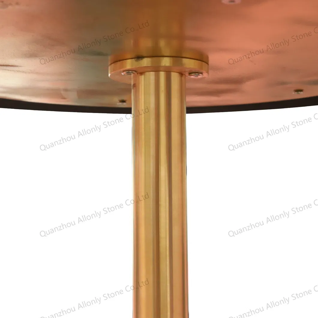 Stone Table Base Detail