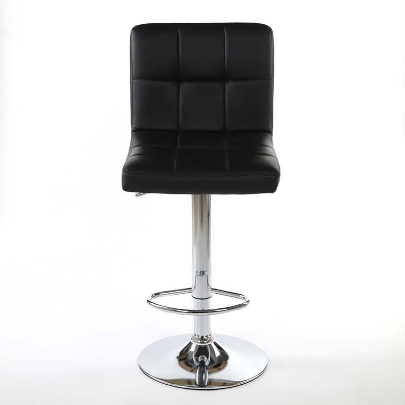 Modern Adjustable Leather Bar Stool for Stylish Interiors (ZG18-001)