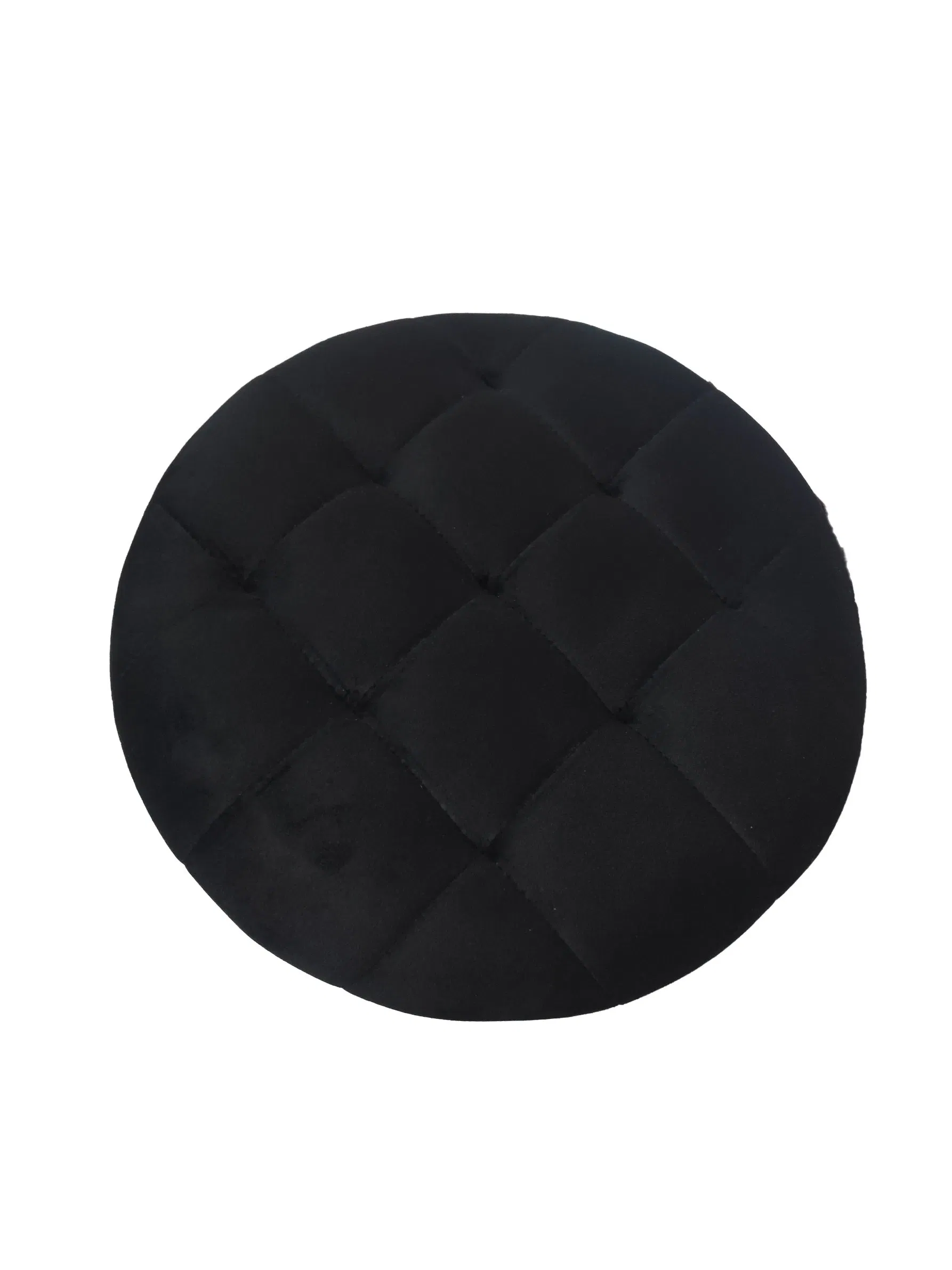Factory Outlet Velvet Footstool Ottoman for Elegant Home Decor