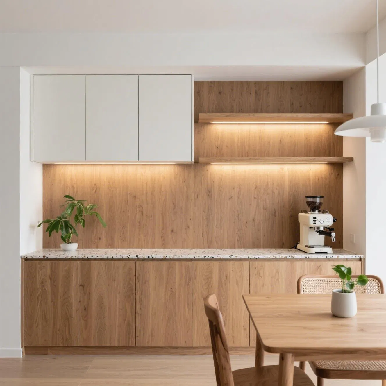 Handcrafted Solid Walnut Custom Sideboard