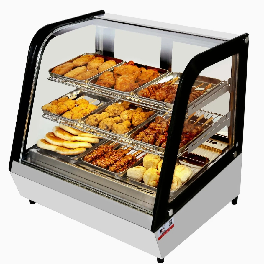Commercial Cake Dessert Fruit Bread Cooked Food Fresh Keeping Refrigerated Display Cabinet