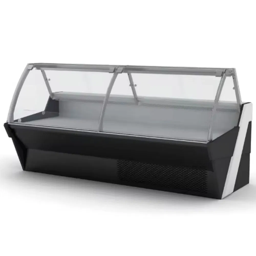 Premium Air-Cooled Fresh Meat Display Cabinet in Custom Colors