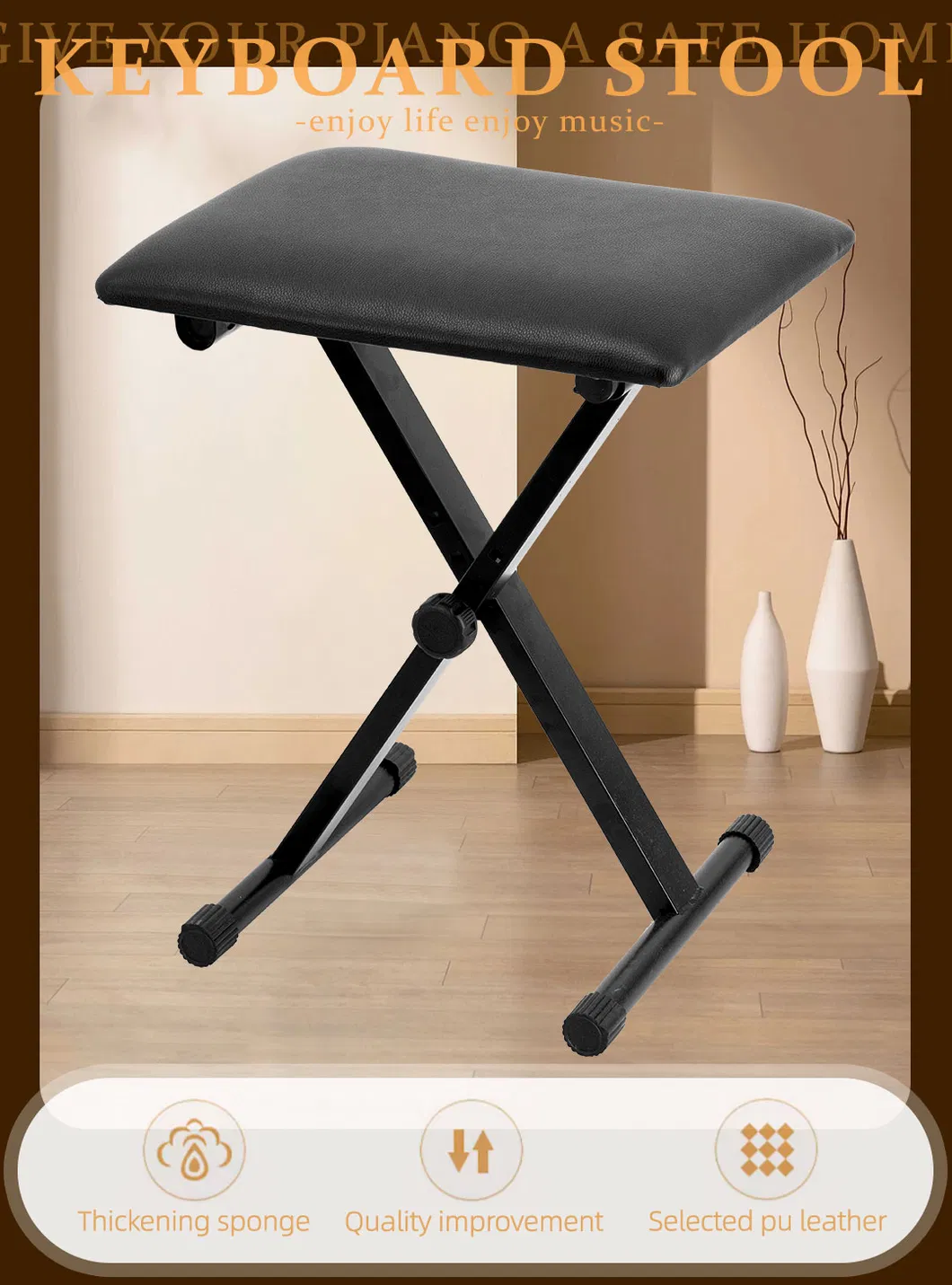 Keyboard Bench Detail 1