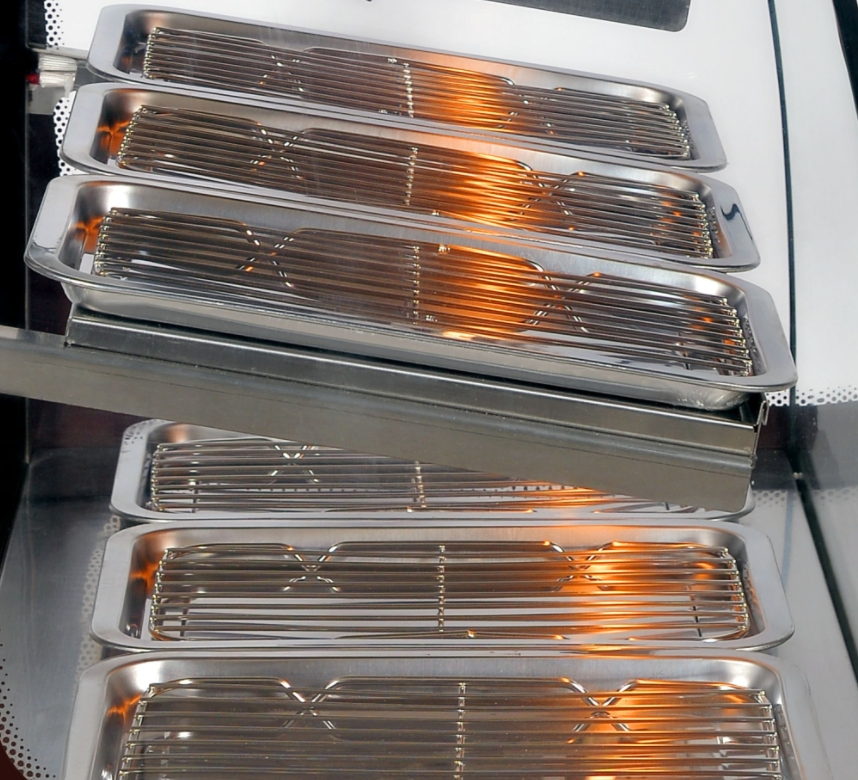 High Quality Burger Fried Food Warmer Display Cabinet Kfc Food Shop