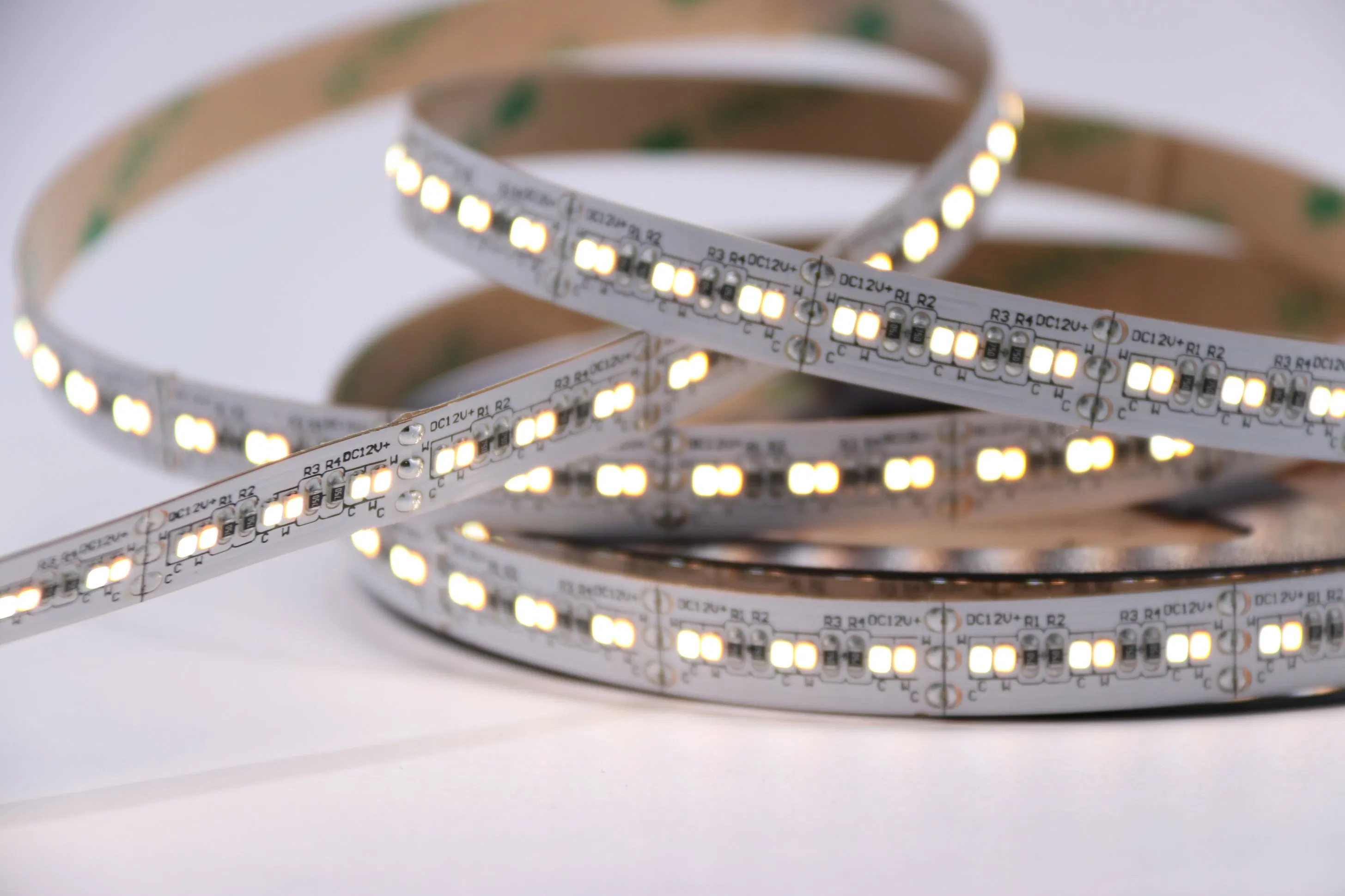 New Product High Lumen LED Lighting 12V LED Strip Without Darkness High Brightness Lamp Beads SMD LED Strip 2216 300LEDs/M LED Light