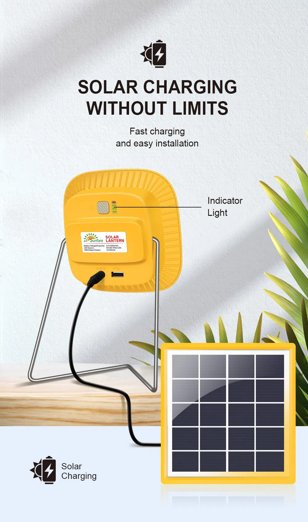 Solar Motion Sensor Light