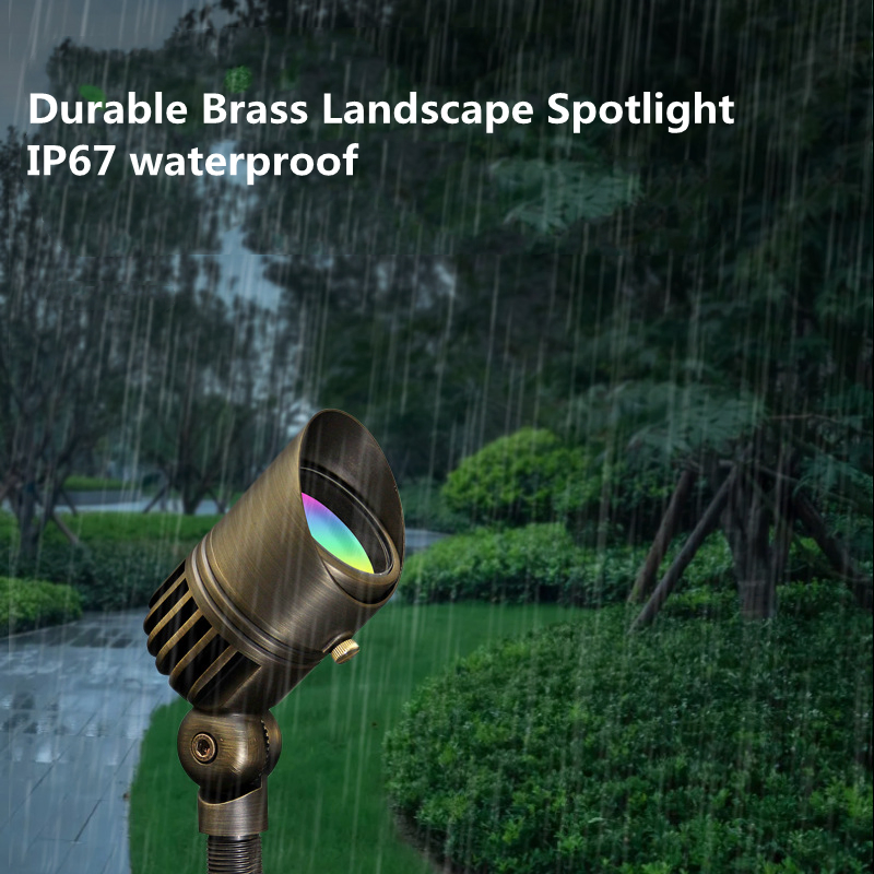 LED Waterproof 12V Low Voltage Outdoor Decoration Landscape Lighting Spotlights Garden Lights Anti Glare Spot Lighting for Tree