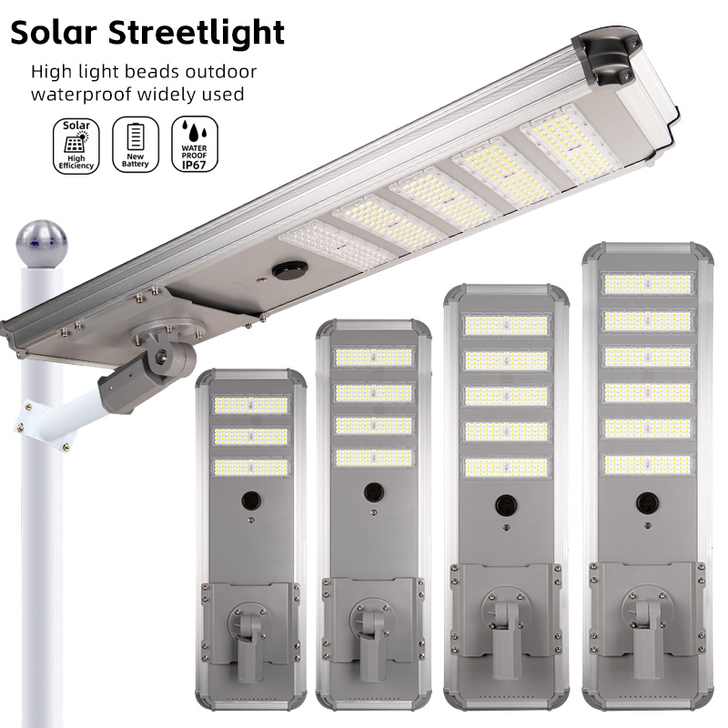 Integrated Commercial 400W Solar Street Light for Technology Park Main Roads
