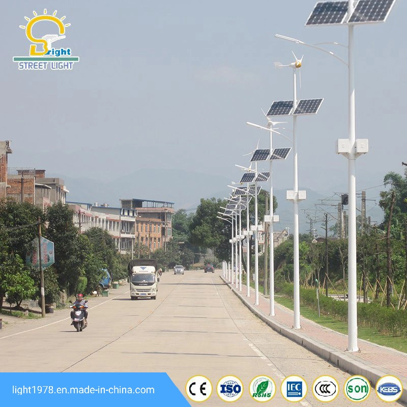 30W-120W LED Outdoor Solar Light Hybrid Wind Solar Street Light