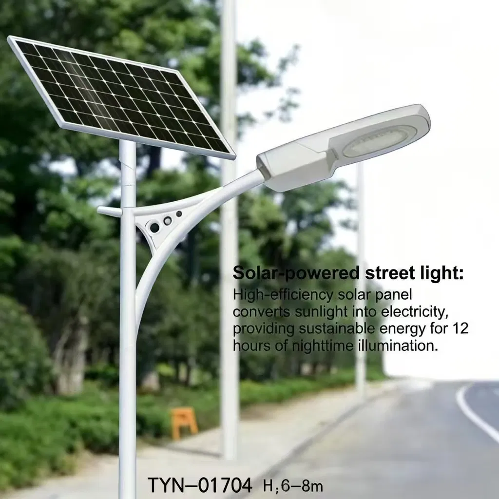 Smart Solar Street Light with Motion Sensor for Enhanced Security