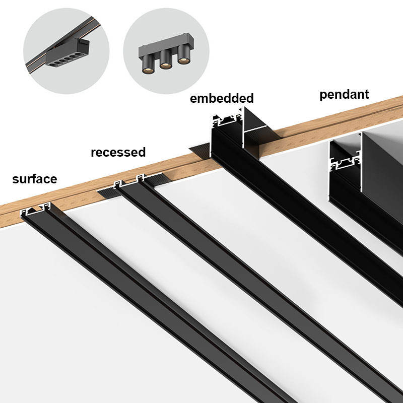 Smart Zigbee Adjustable Brightness LED Track Lighting System
