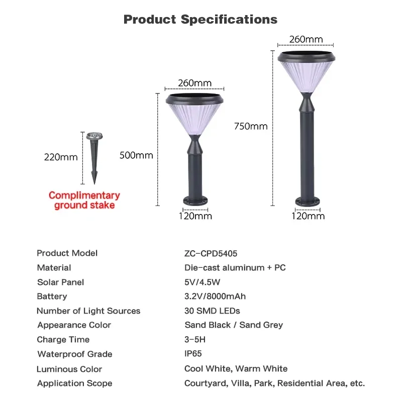 Solar Lawn Light Display 3