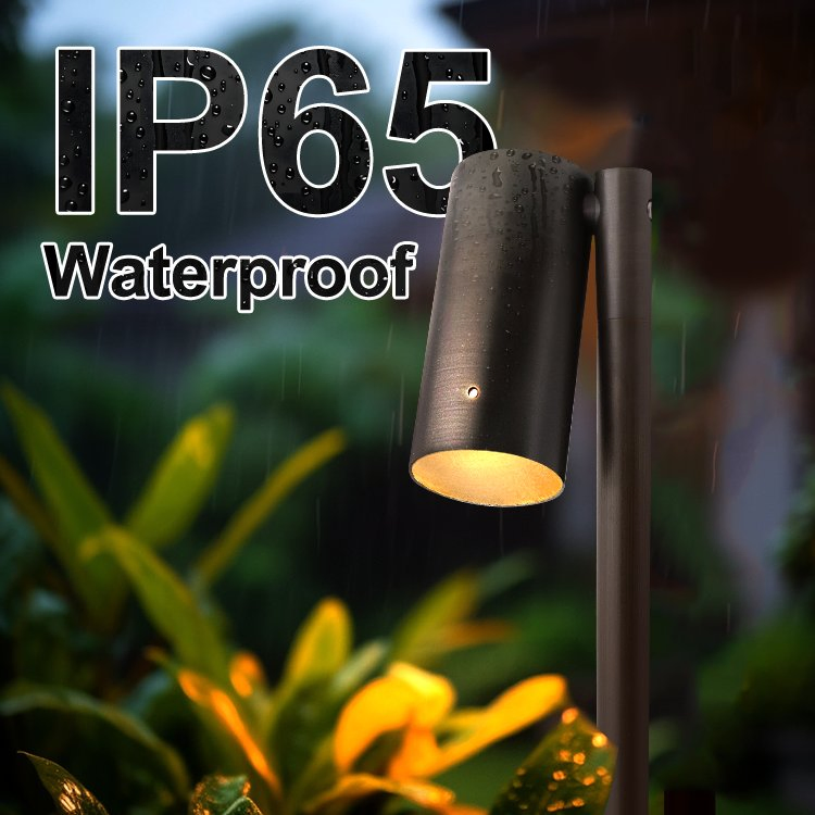 Brass Adjustable Direction Low Voltage LED Landscape Light Garden Path Area Lighting