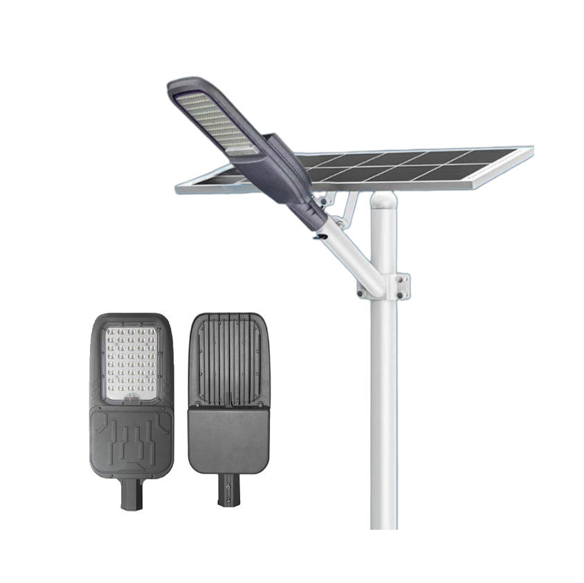 80W Eco-Friendly High Brightness Long Lifespan All in Two Solar Street Light for Main Roads