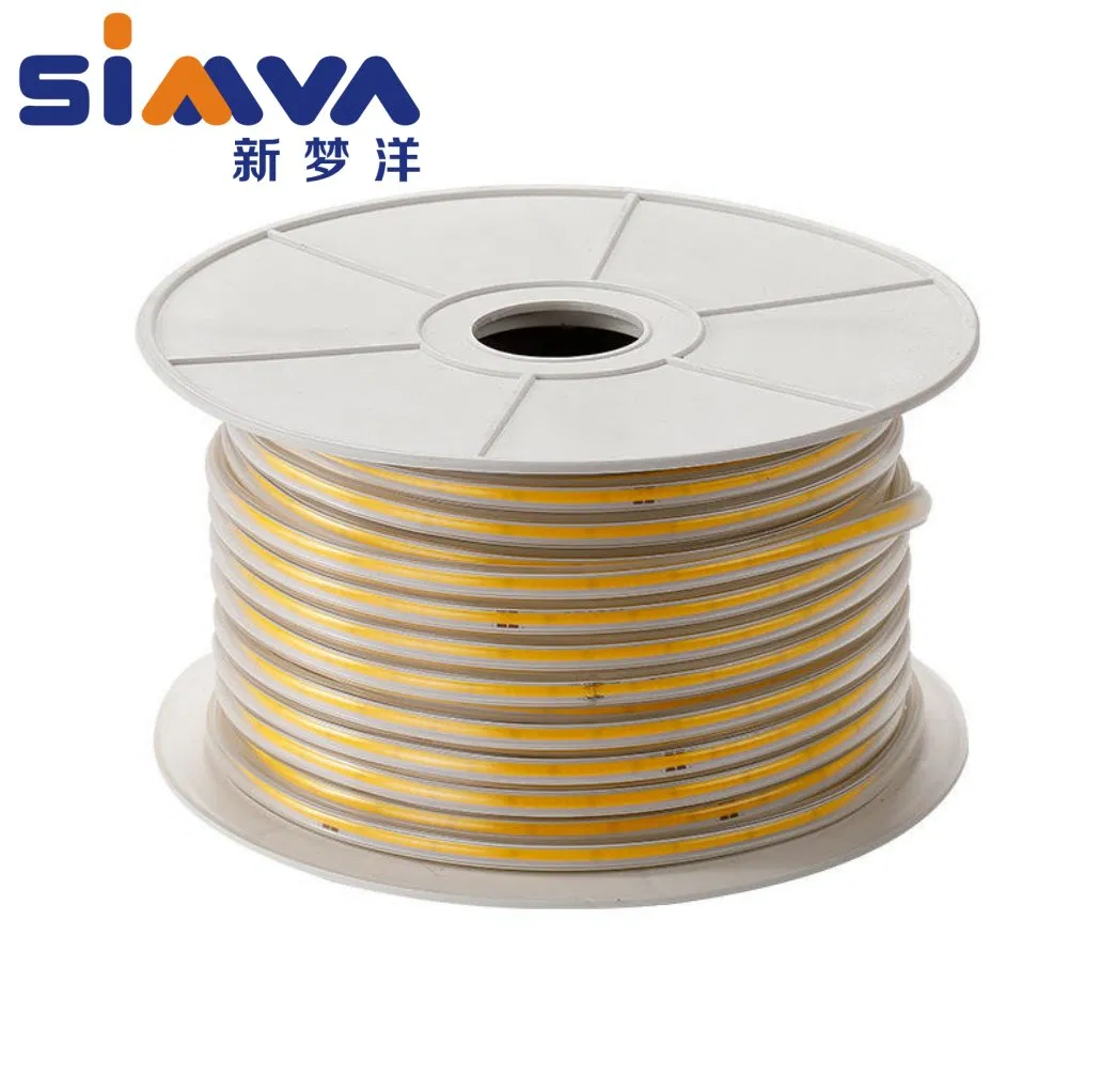 DC 12V Single Color 8mm Width IP65 COB LED Strip Lighting