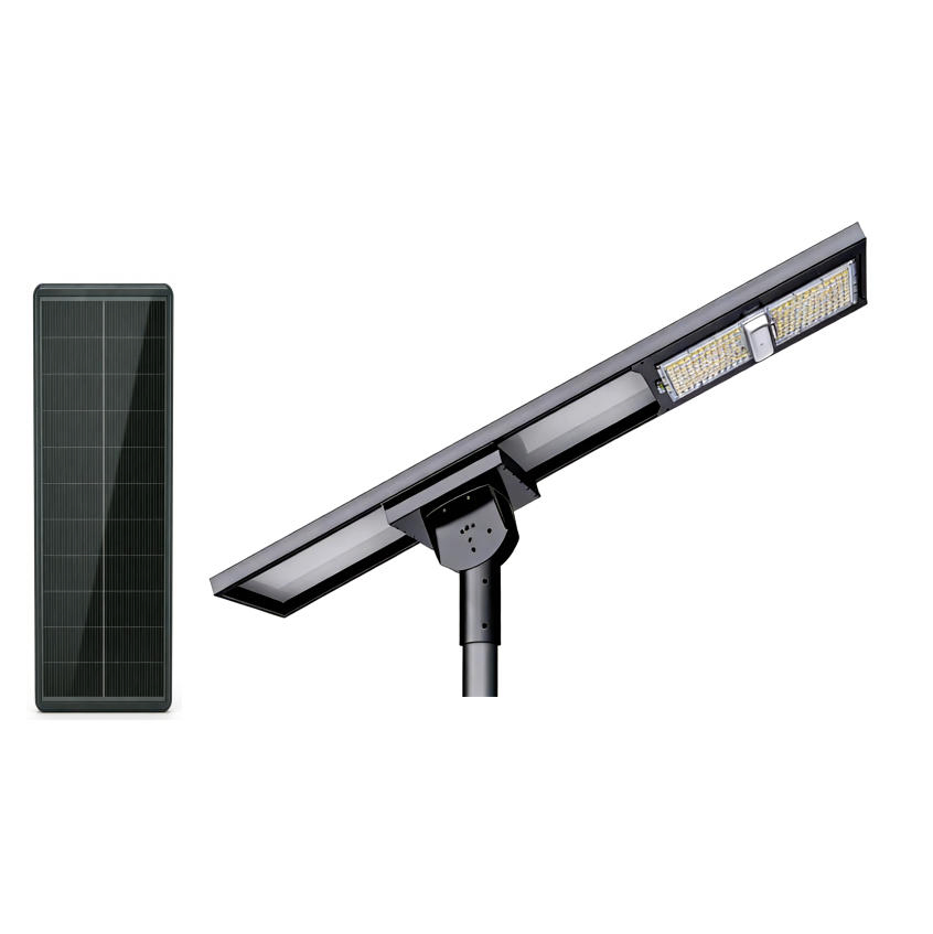 100W High Performance Integrated Commercial Solar Street Light for City Main Roads