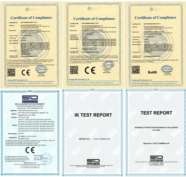 Certifications
