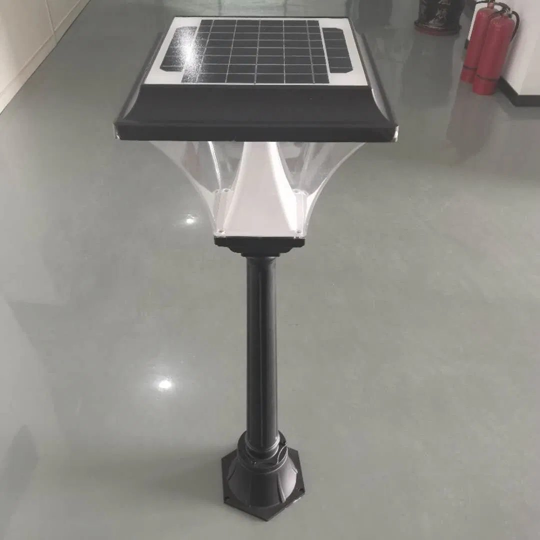 2 Years Warranty LED Light Solar Pillar Main Gate Lamp for Villa Garden Park Bollard Post Top Landscape