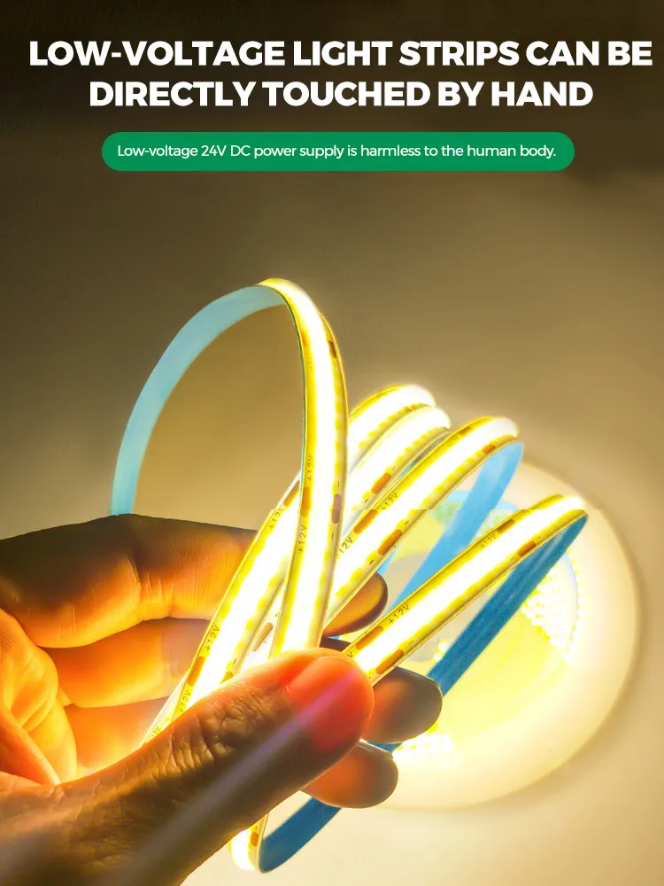 COB LED Strip Lighting Effect