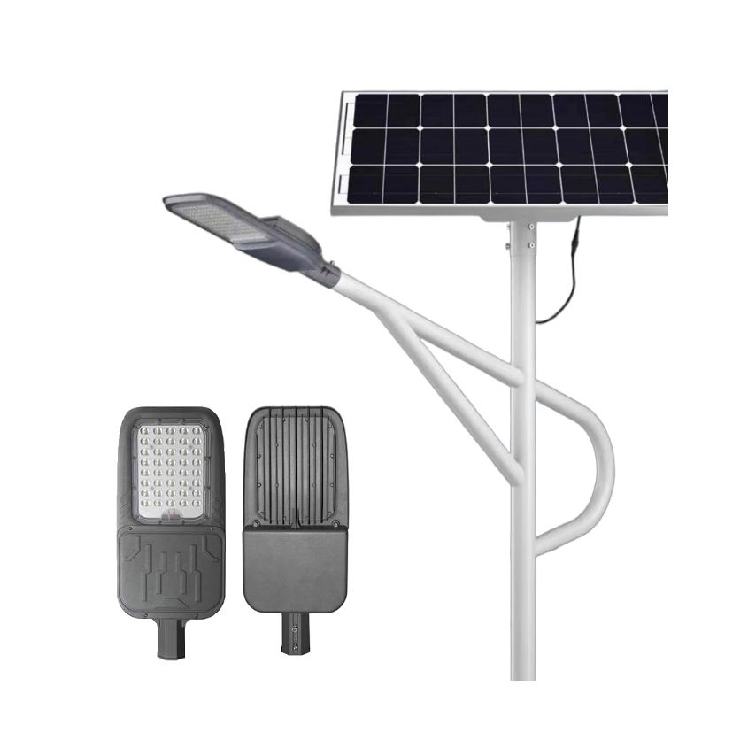80W Eco-Friendly High Brightness Long Lifespan All in Two Solar Street Light for Main Roads