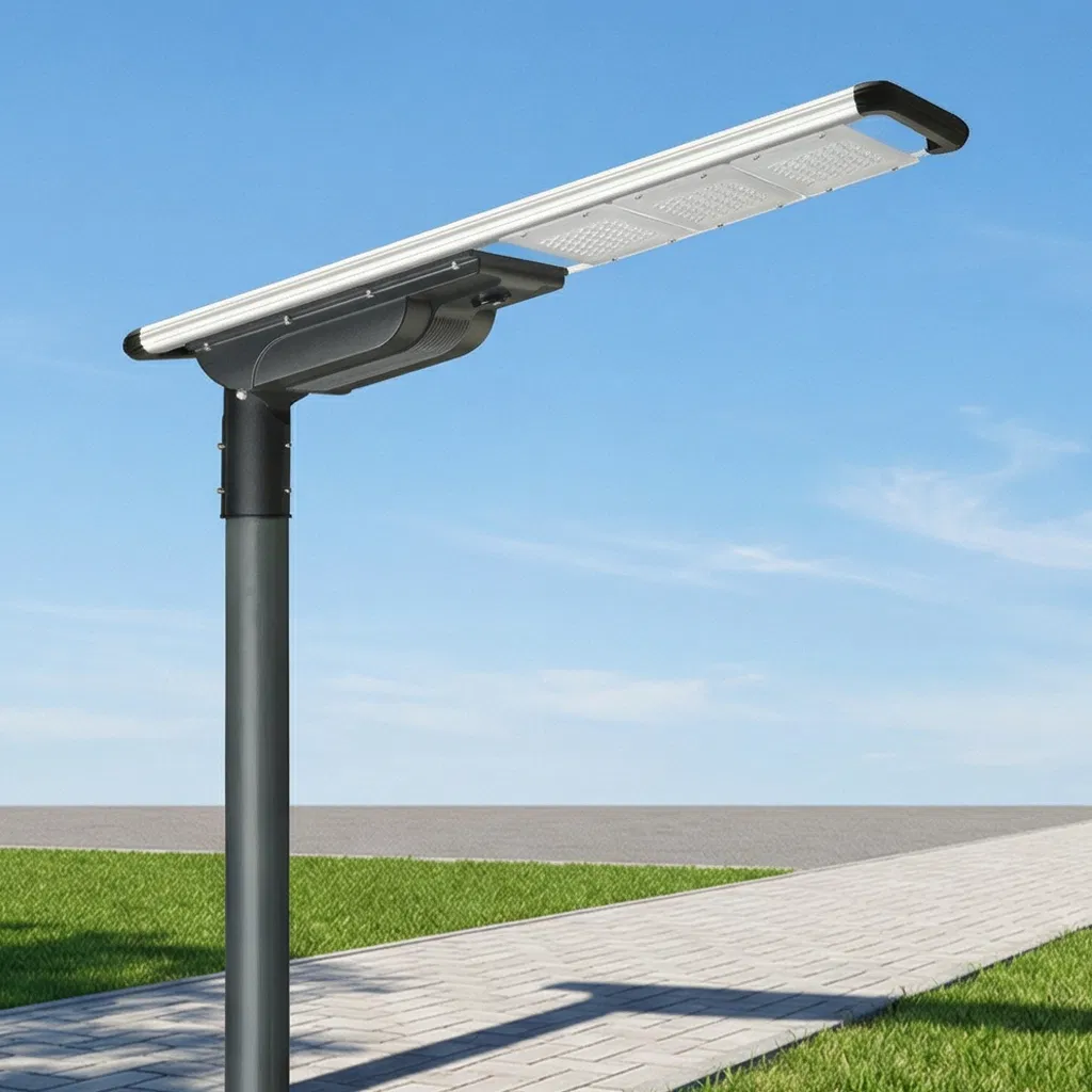 IP66 Rated 50W 60W Hybrid Solar Street Light for Extreme Climates