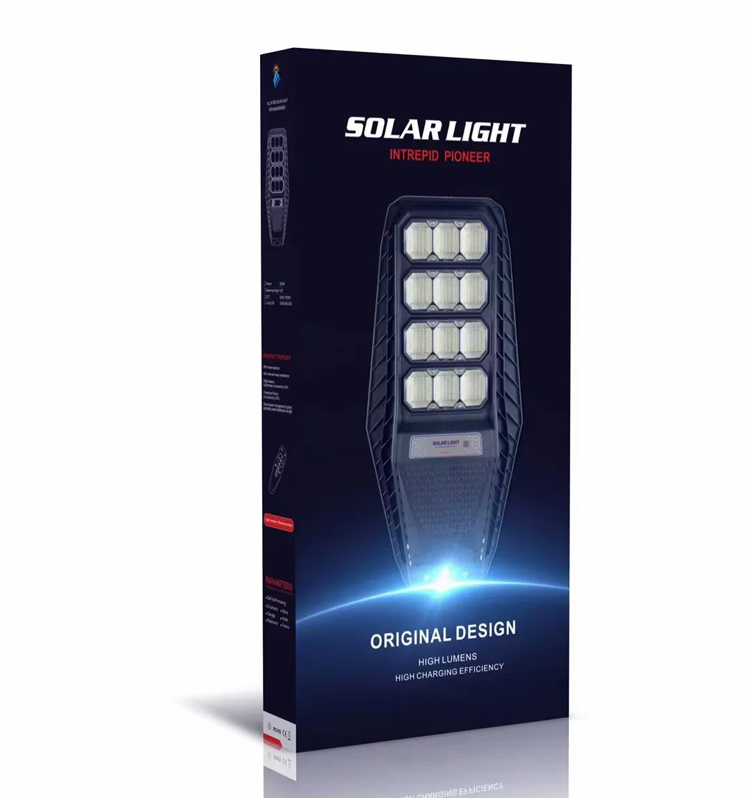 Super Brightness 100W 200W 300W Civil Road Solar Powered LED Street Light