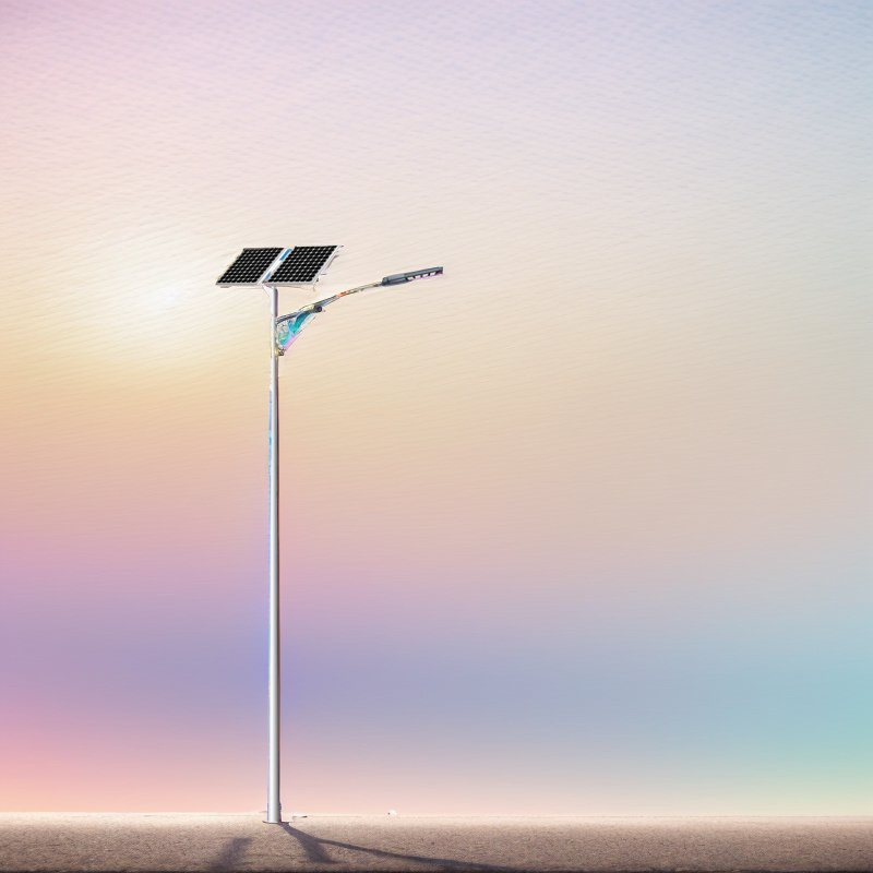 Outdoor LED Solar Street Lighting for Weatherproof Stadiums