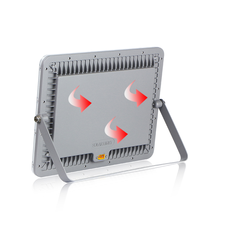 2023 Hot Selling 8000 Lumen Slim Motion Sensor 50W Stadium Garden Floodlight Solar Security Flood Light