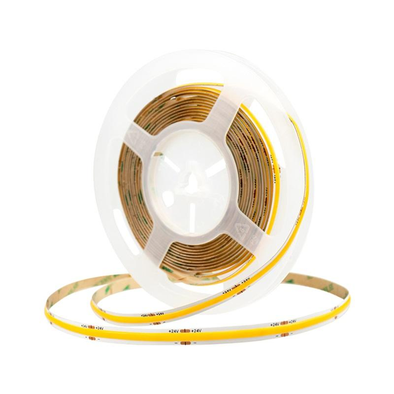 COB DC 12V Single Color 8mm Width IP20 LED Strip Lighting