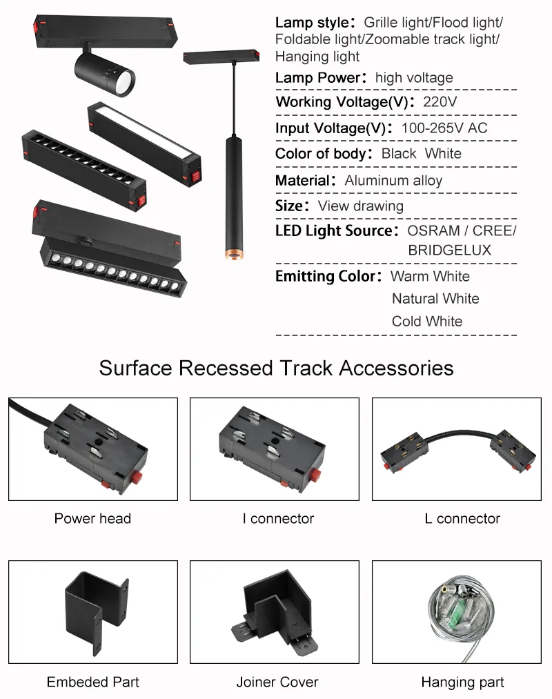 Smart Magnetic Track Lighting 1