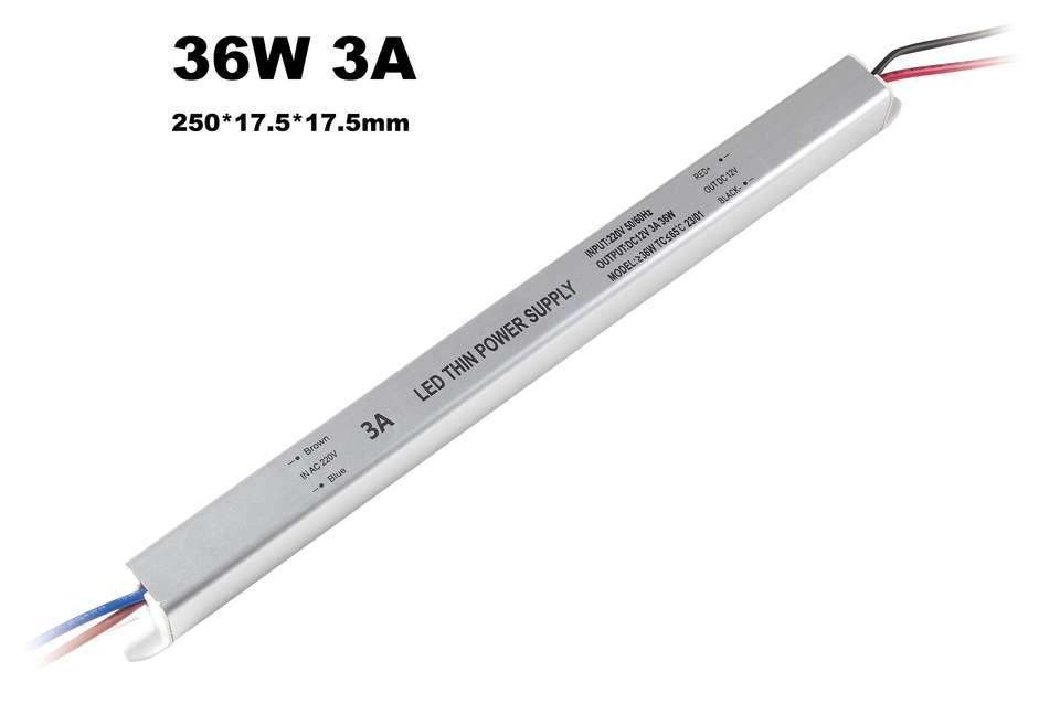 DC 12V 5A/ 24V 2.5A 60W Outdoor Waterproof IP20/IP67 Slim LED Driver Adaptor LED Strips Lighting